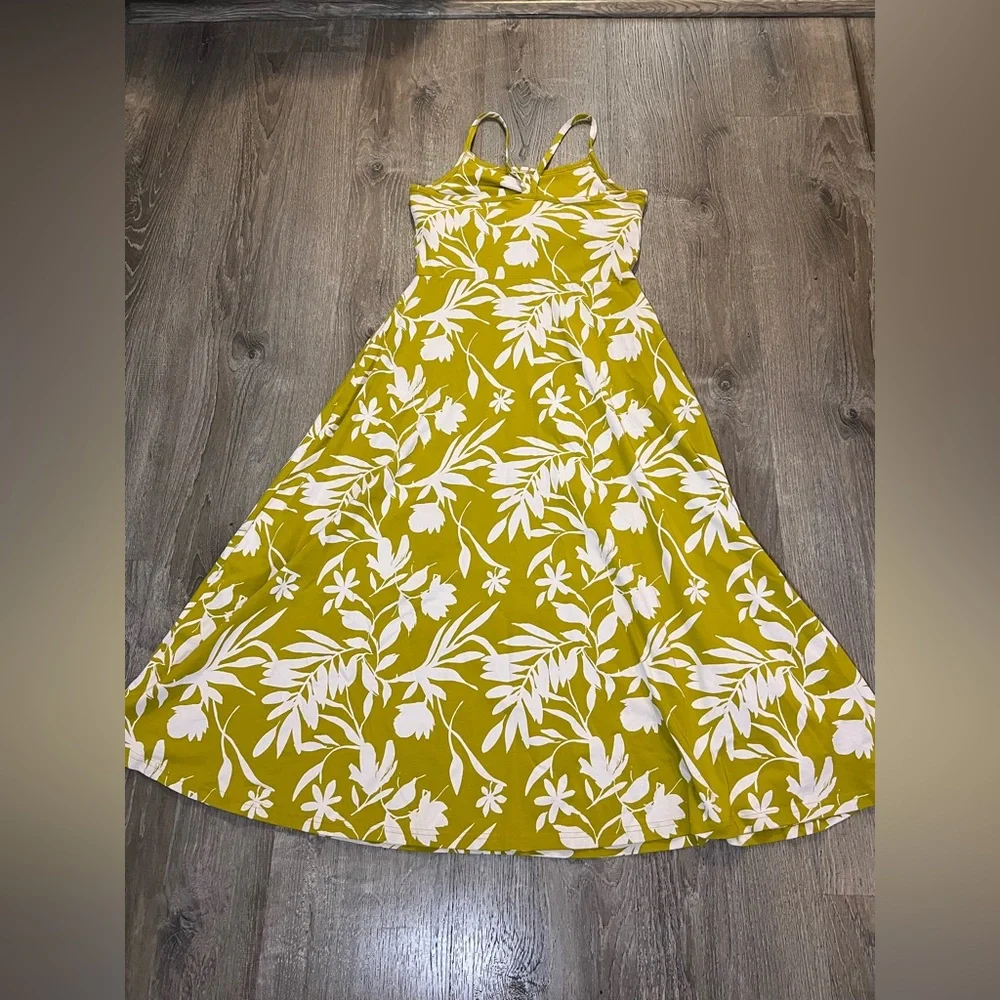 PACT Organic Cotton Fit & Flare Midi Dress - Picture 4 of 10